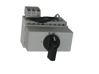 Rotary change over 1-0-2 switches