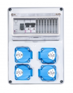 Assemblied distribution box EDS8 RCD 4S C 001105217