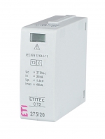Viršįtampių ribotuvas MOD. ETITEC C T2 275/20 002440414