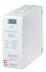 Viršįtampių ribotuvas MOD.ETITEC D T3 440/3 002440422