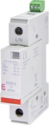 Surge arrester ETITEC V T2 255/20 1+0 RC 002442958