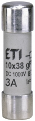 Fuse link CH10x38 gPV 3A/1000V DC 002625067