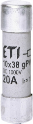 Fuse link CH10x38gPV 20A 1000V UL 002625108