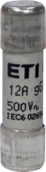 Fuse link CH10x38 gG 12A/500V 002651018