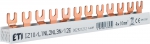 Izolowana szyna zbiorcza IZ10/L1NL2NL3N/12E 002921212