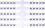 Line-up terminal access. EO3 41-50 (x200) 003901760