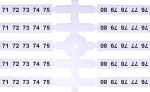 Line-up terminal access. EO3 71-80 (x200) 003901766