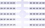 Line-up terminal access. EO3 251-300 (x200) 003901782