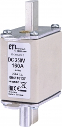 Fuse link NH00/K 160A/250V DC 004110137