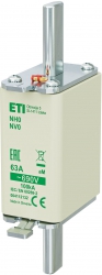 Fuse link NH0 aM 63A/690V 004112132