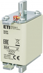 Fuse link NH00 gF 80A/400V 004119101