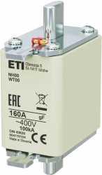 Fuse link NH00 gF 160A/400V 004119104