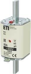Fuse link NH1 gG 80A/800V 004184487