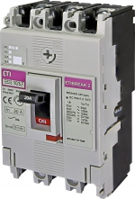 Molded Case Circuit Breaker EB2S 160/3LF 20A 3p 004671802