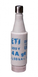 Fuse link DI UQ gR 2A/500V 004321001