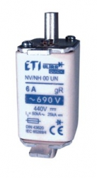 Fuse link NH0 UQ gR 6A/690V 004332201