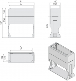Pedestal KVR-P 00 001601610