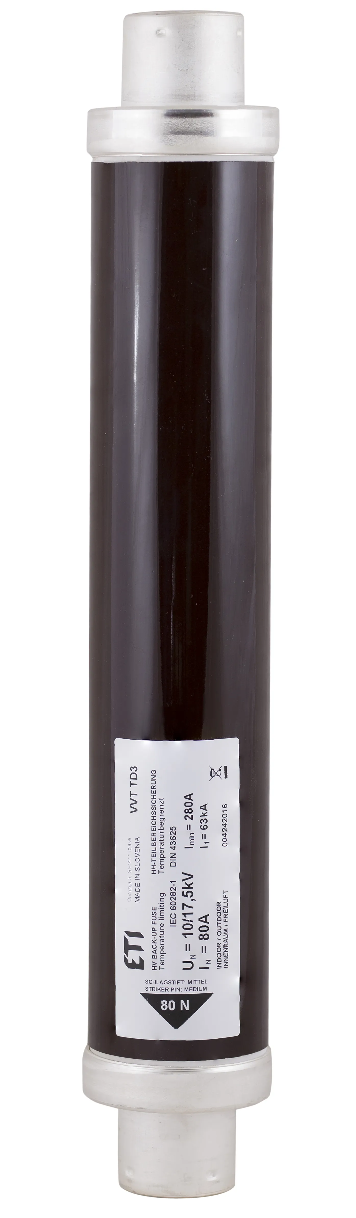 Fuse link VVA3 17,5kV/1A 004241102