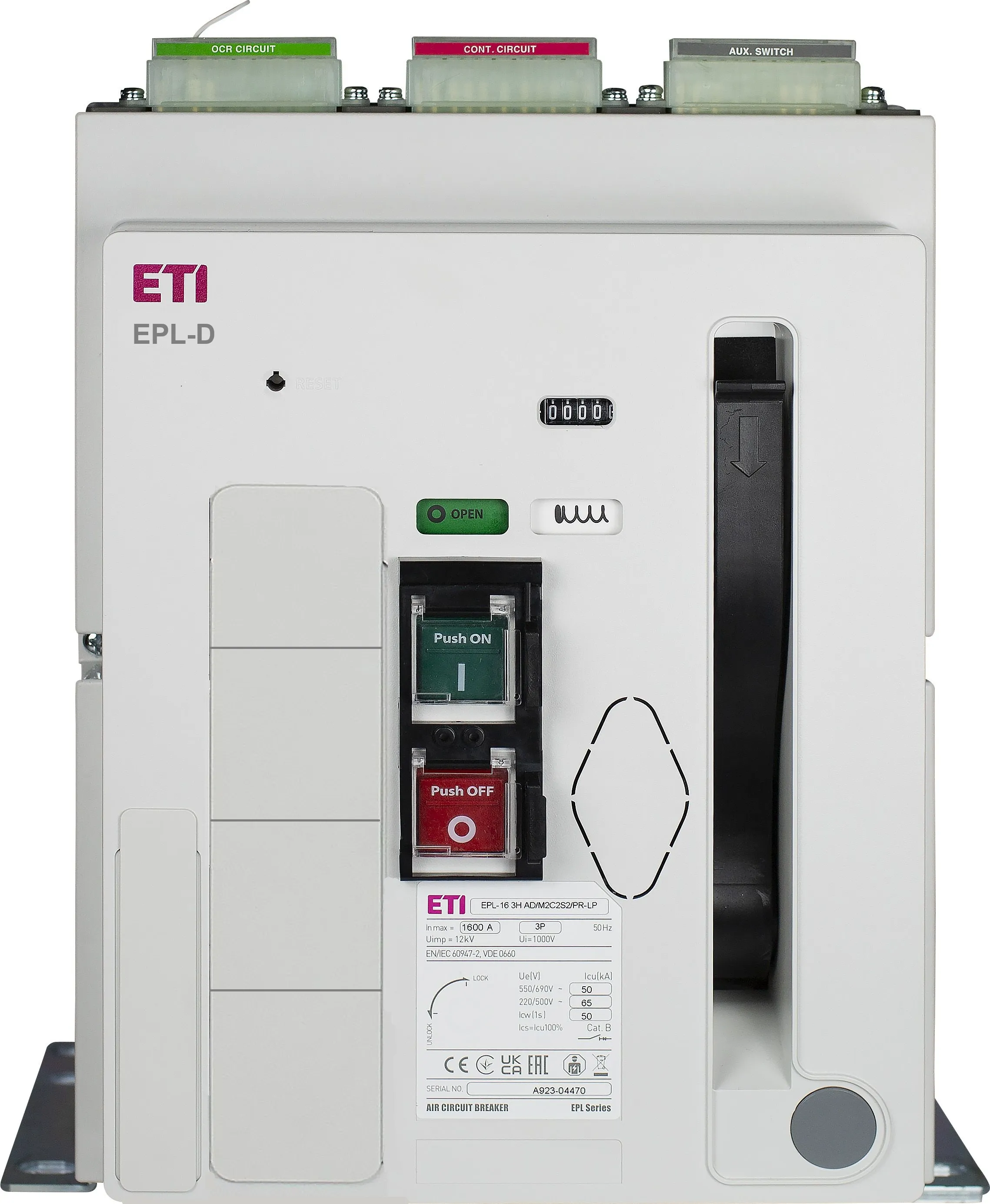 Switch disconnector EPL-D-06 3H AF/M2C2S2 004696616