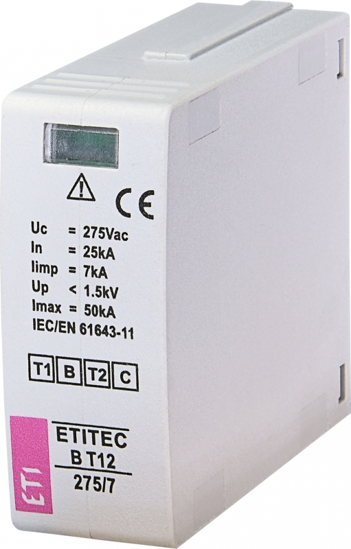 Ogranicznik przepięć * MOD.ETITEC B T12 275/7 002440363