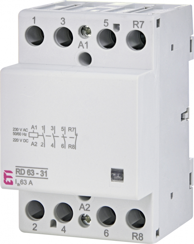 Модульний контактор RD 63-31-230V AC/DC 002464028
