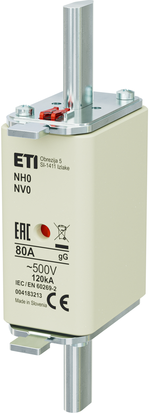 NH0 gG 80A/500V - Etigroup NH0 gG 80A/500V - Etigroup