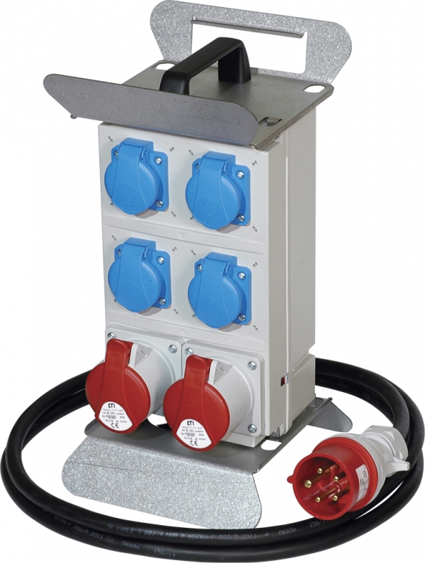 vormontierter Verteilerkasten EDS12SD RCD 4/2 16/32/P C 004483472