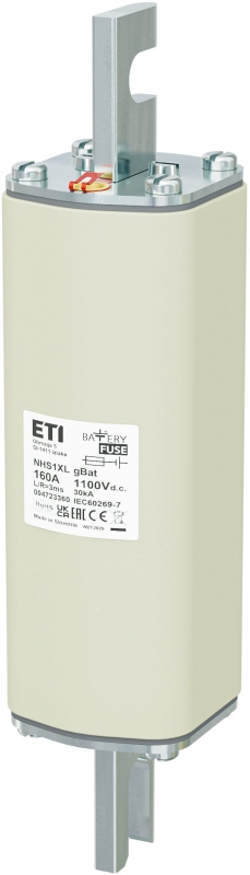 Siguranță NHS1XL gBat 160A/1100V DC 004723360