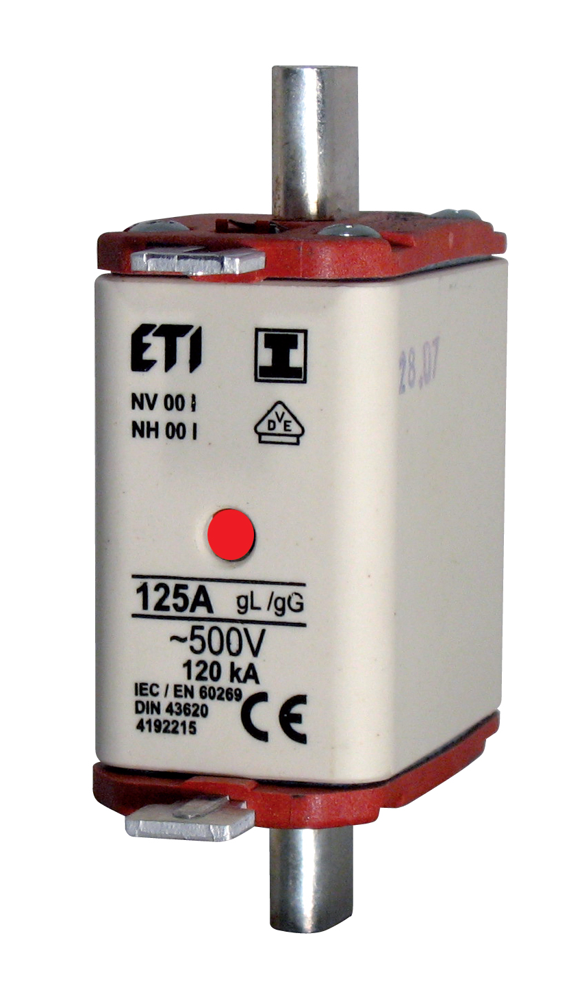 125A gR 690V IEC60269/4   NEU Sicherung ETI Ultra Quick NV/NH 00 UN 