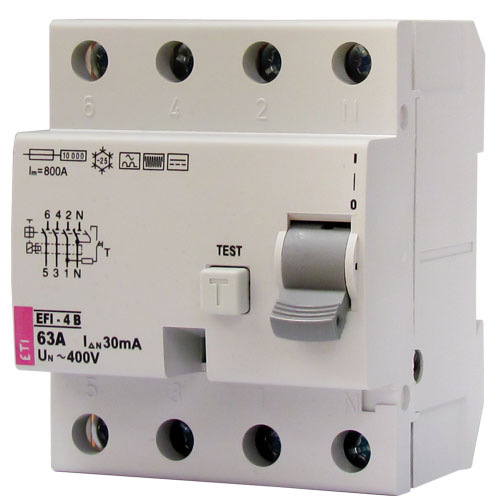RCCB direncālis *EFI-4 B 40/0.03 002062643