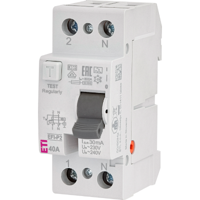 Residual current circuit breakers RCCB