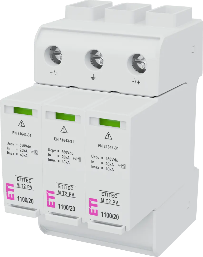 DC PV surge arresters