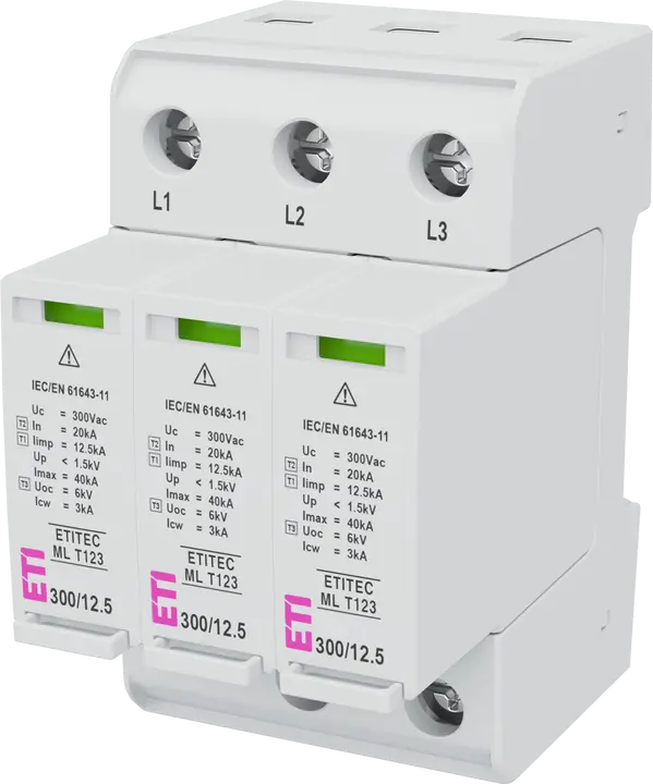 AC home and residental building surge arresters