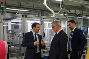 Visit of minister for Economic Development and Technology
