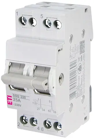 Center-off change-over switch SSQ  225 002421424