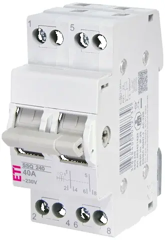Center-off change-over switch SSQ  240 002421425
