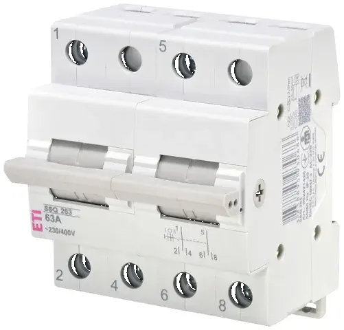 Center-off change-over switch SSQ  263 002421426