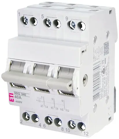 Center-off change-over switch SSQ  340 002421435