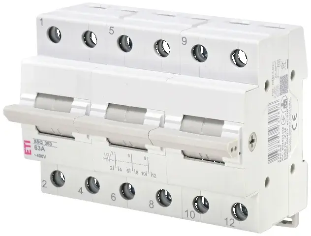 Center-off change-over switch SSQ  363 002421436