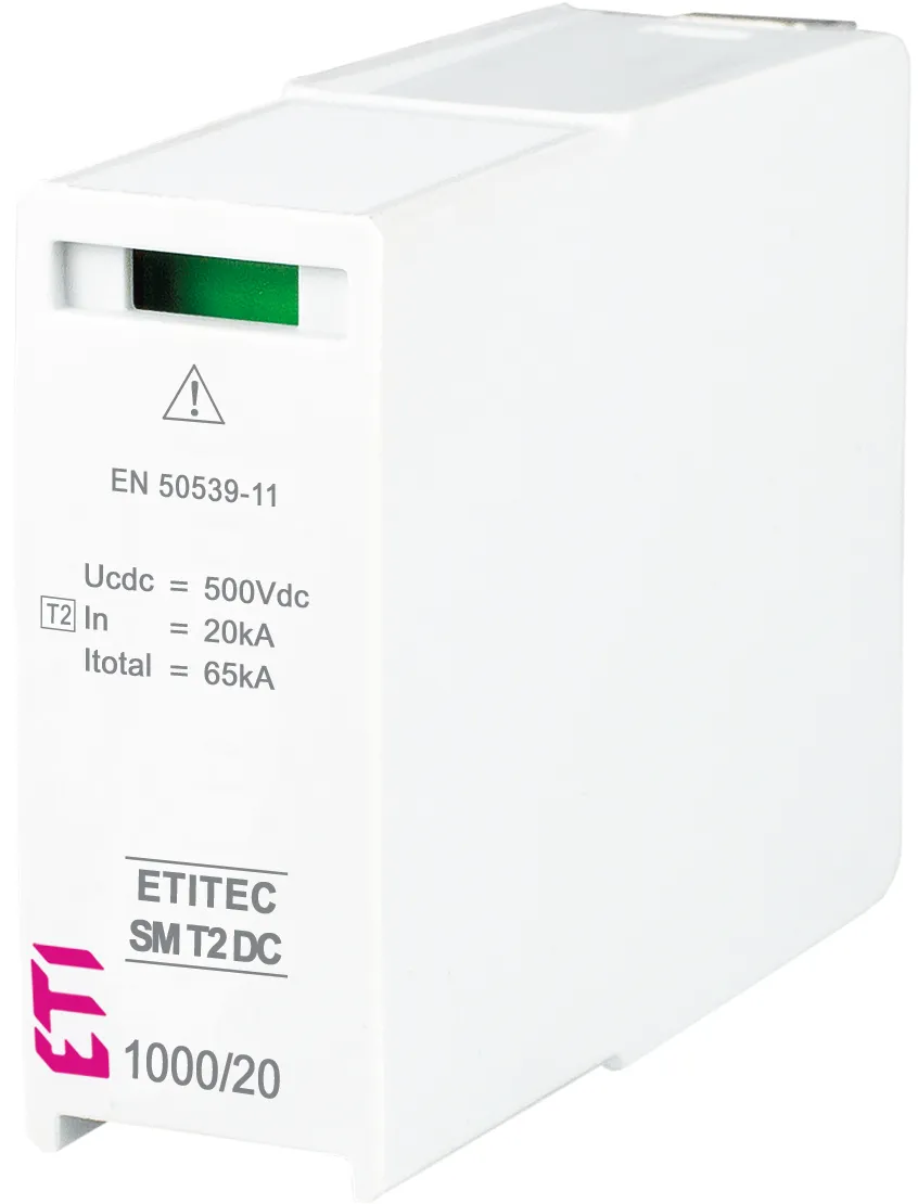 Surge arrester MOD. SM T2 DC 500/20 M 002440731