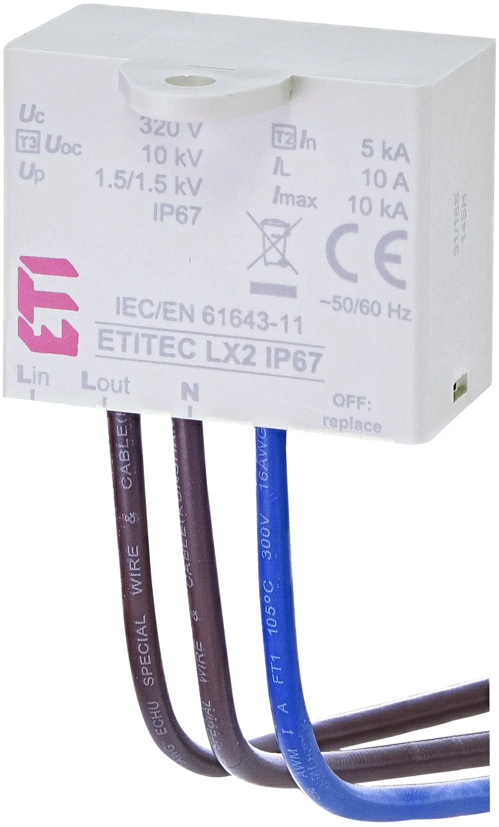 Surge arrester ETITEC LX2 IP67 002442984