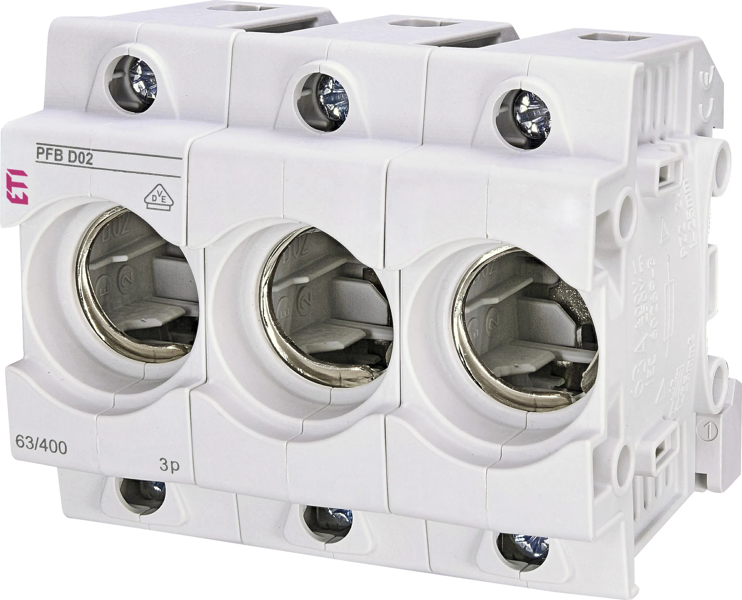 Fuse - base PFB D02 3p 002510023