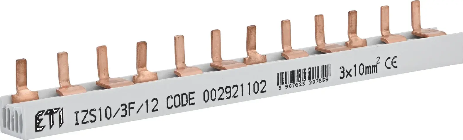 Insulated busbar IZS10/3F/12 (0,21) 002921102