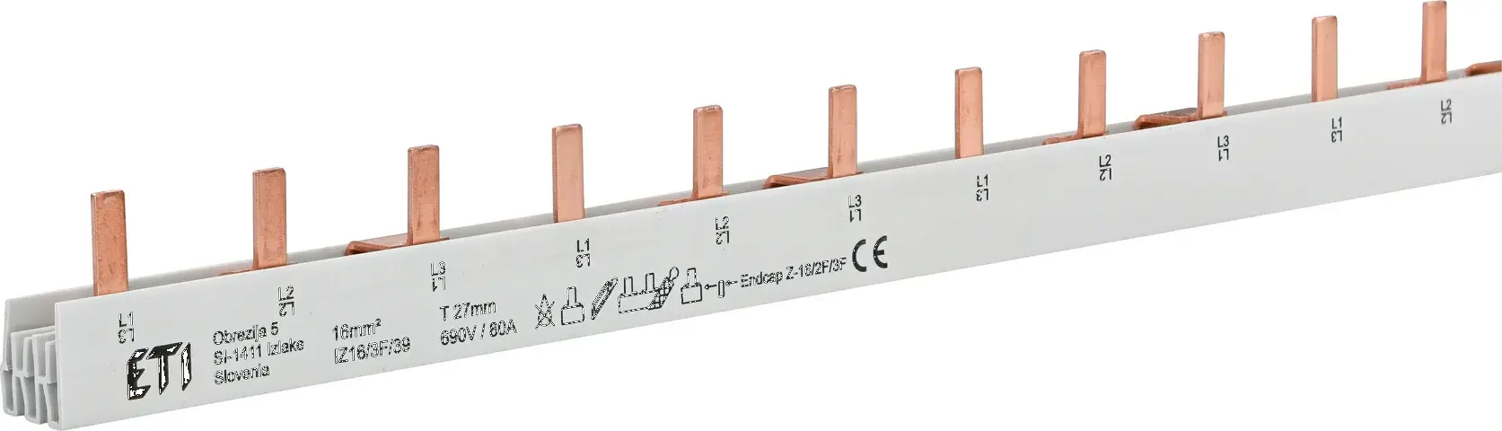 Cu rail IZS16/3F/39 002921254