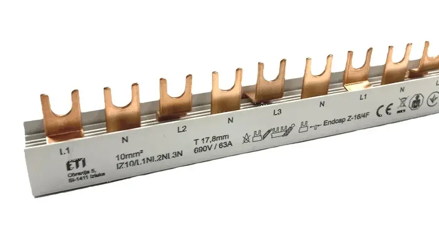 Cu rail IZ10/L1NL2NL3N/54 002921279