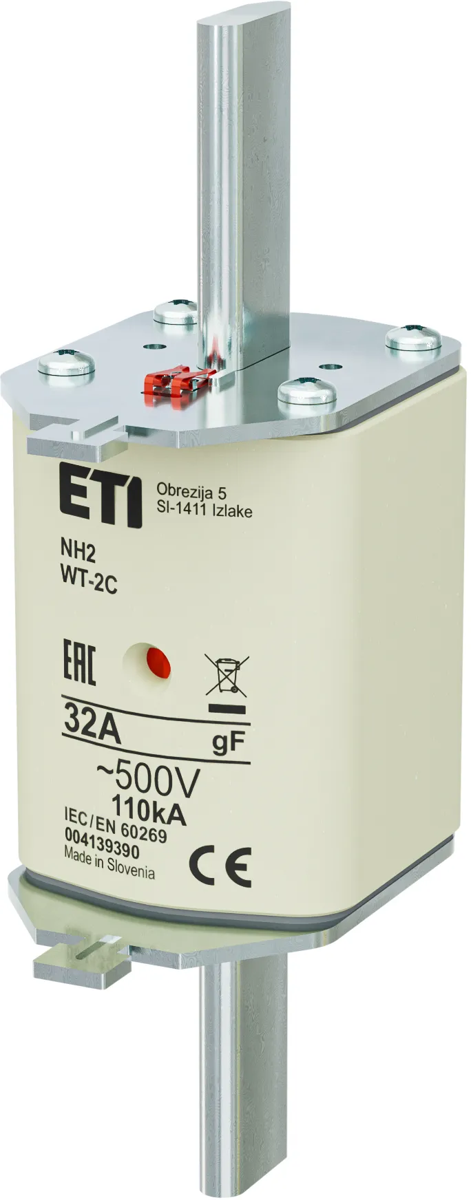 Fuse link NH2/WT-2C gF 32A/500V 004139390