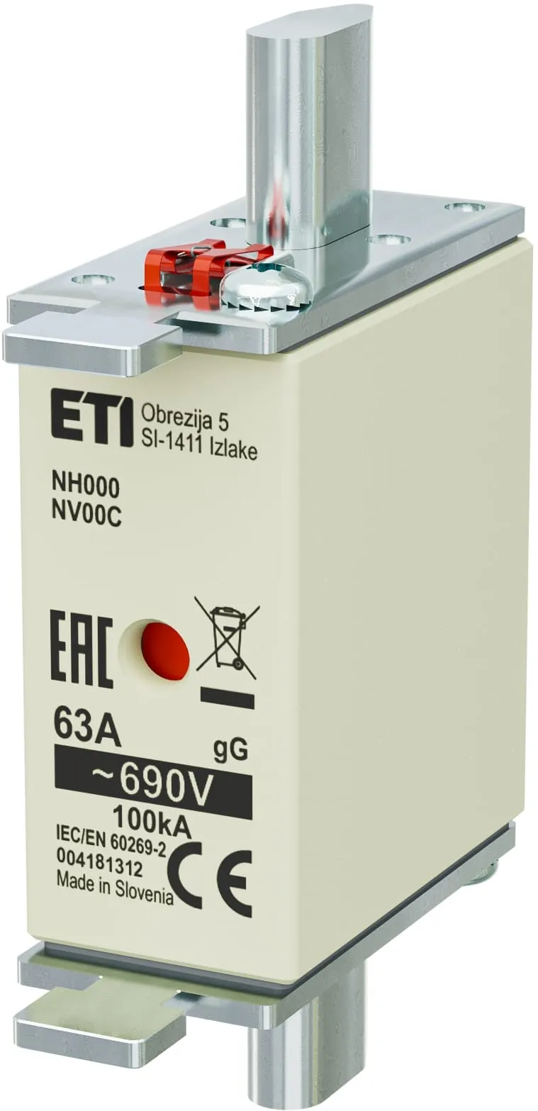 Fuse link NH000 gG 63A/690V 004181312