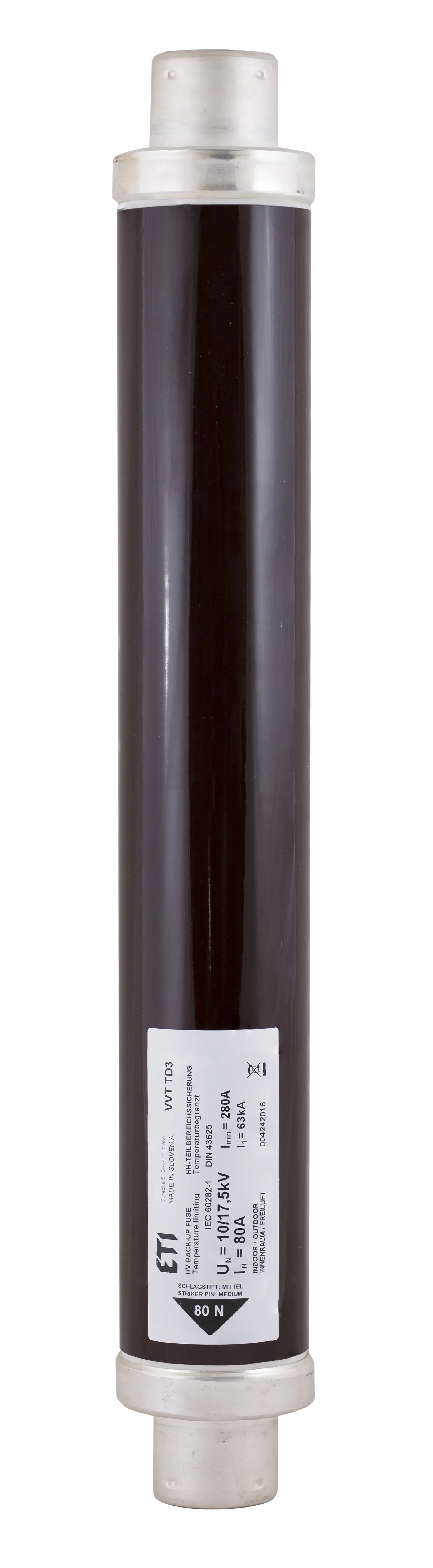 Fuse link VVC3 17,5kV/2A 442 004240503