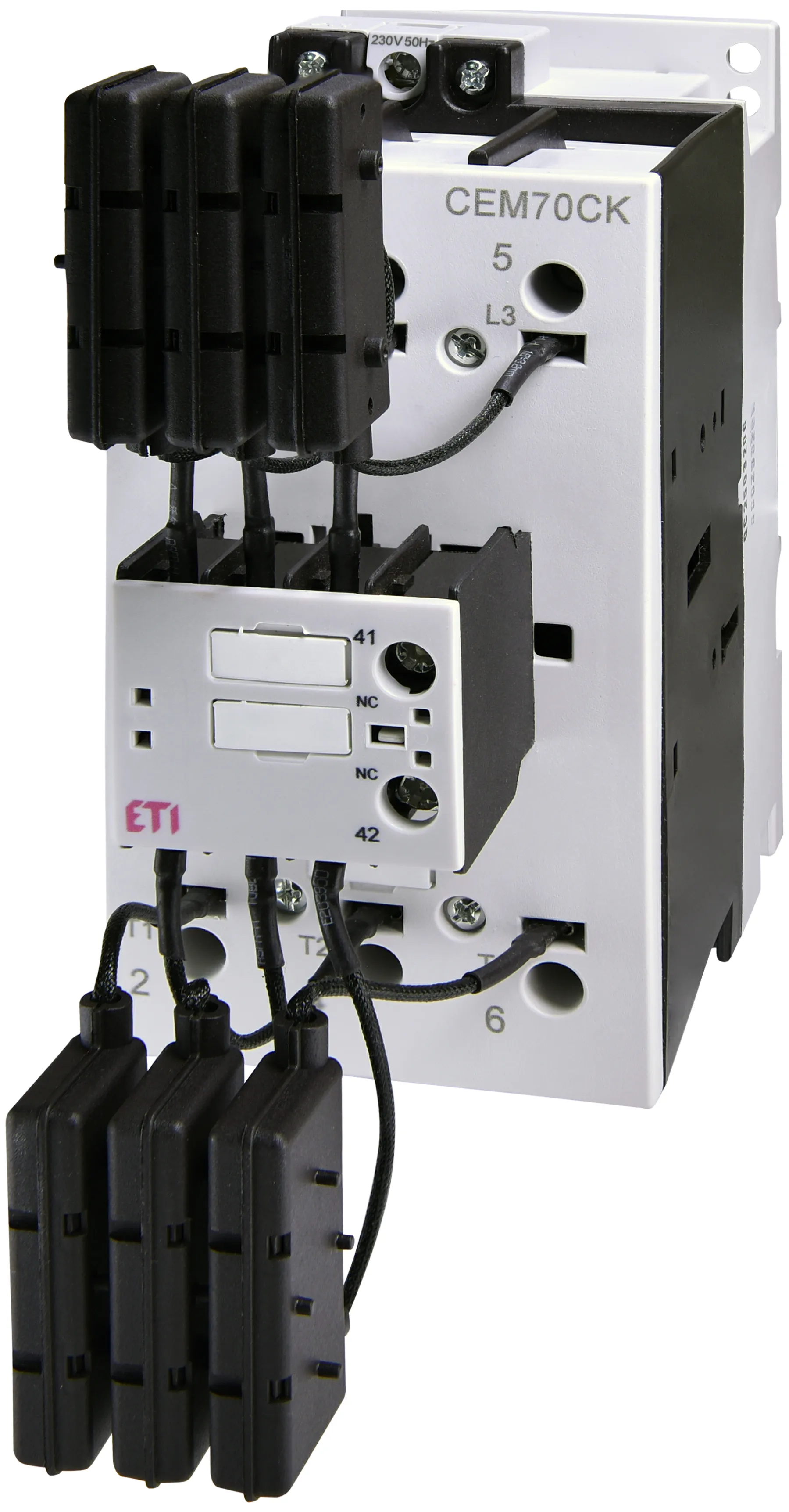 Capacitive duty contactor CEM70CK.01N-230V-50Hz 004643825