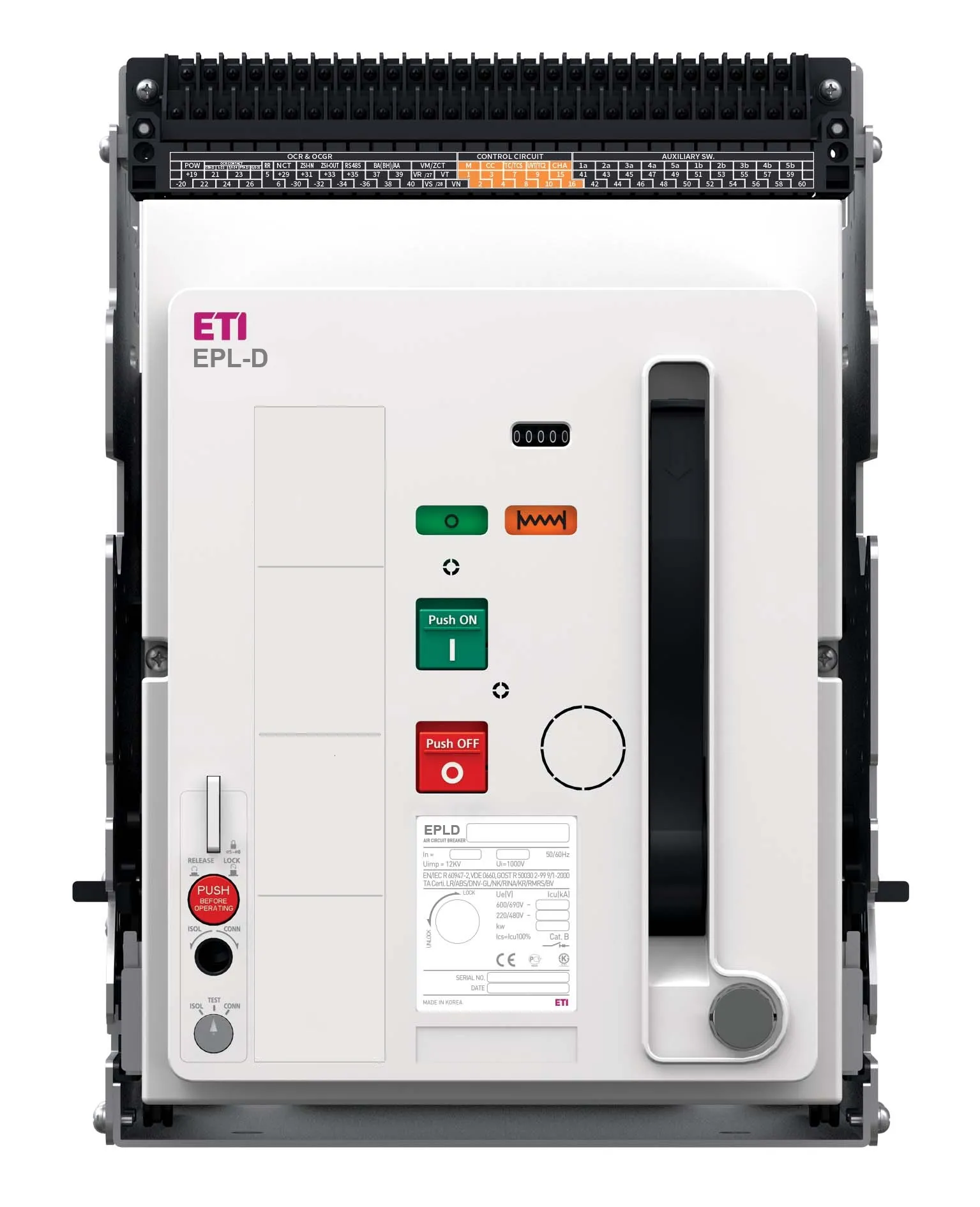 Switch disconnector EPL-D-10 4H AD/M2C2S2 004696610